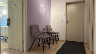 Praxis Gertigstraße Wartebereich